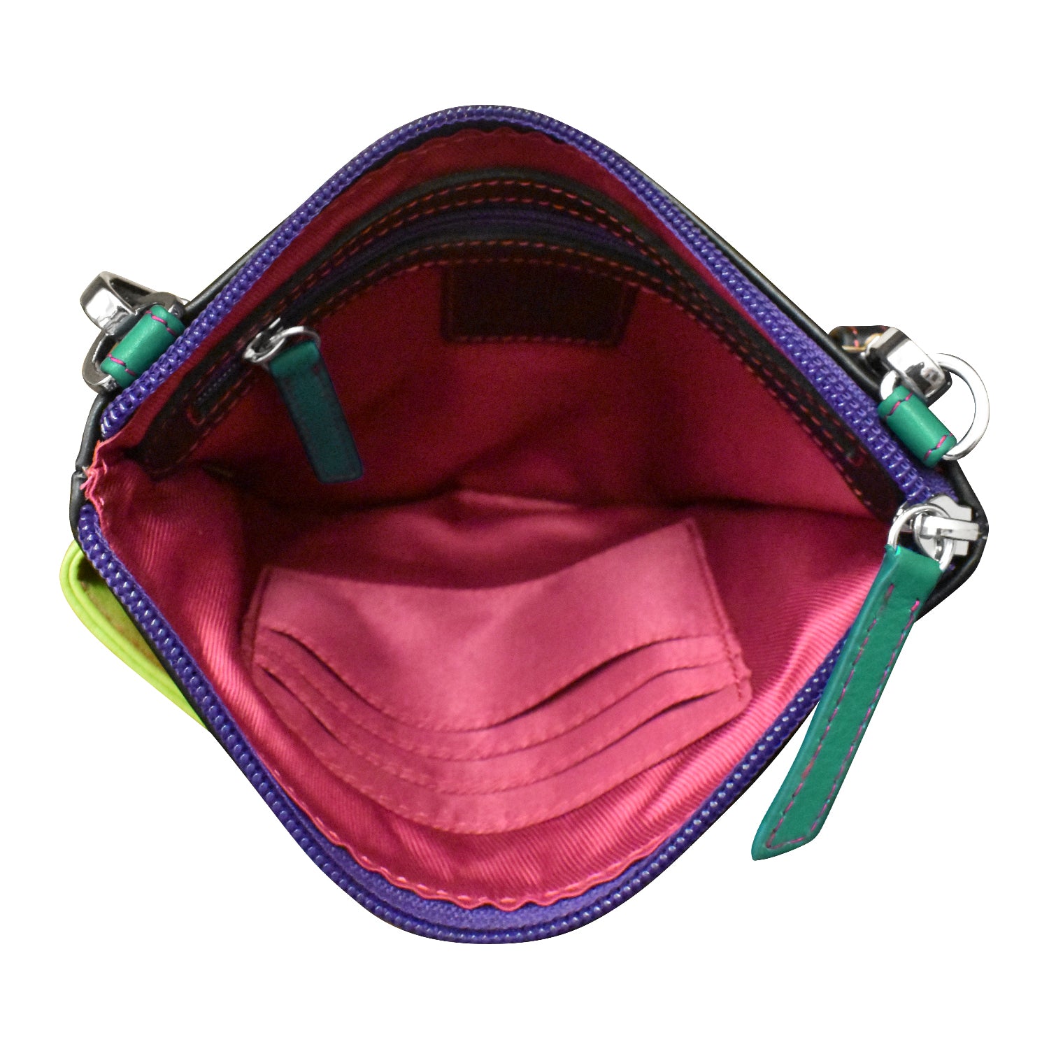 ili New York - TWO-WAY PHONE BAG - 6040 - Black Brights