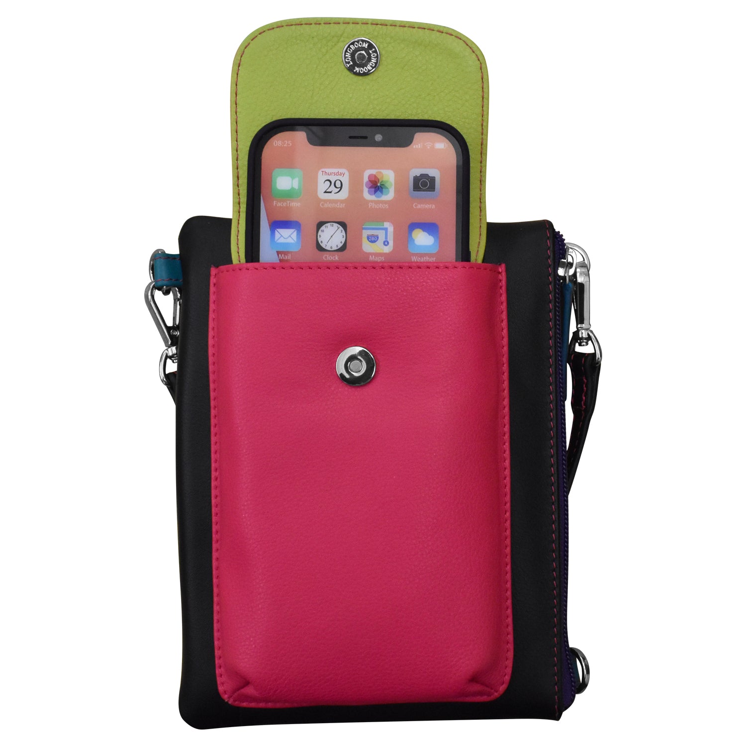 ili New York - TWO-WAY PHONE BAG - 6040 - Black Brights