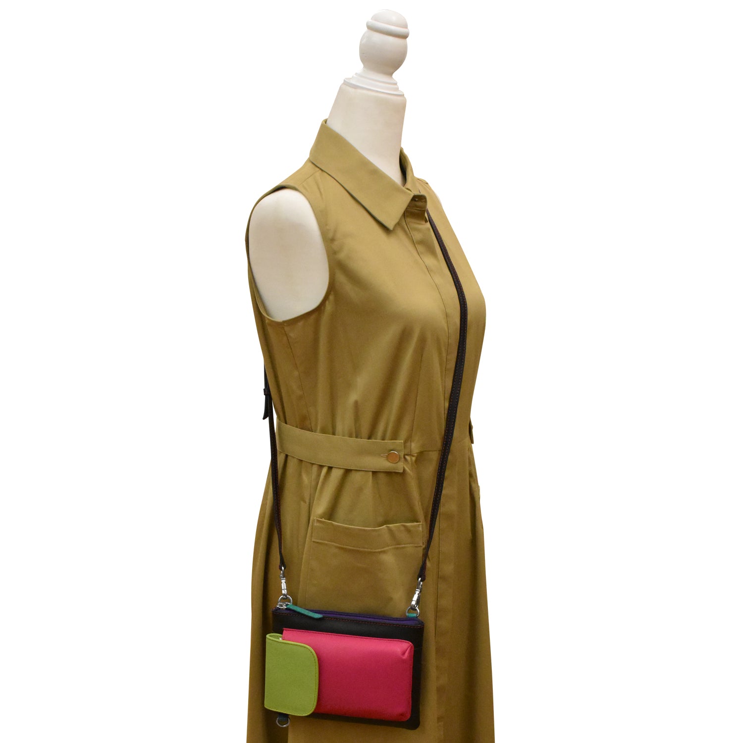 ili New York - TWO-WAY PHONE BAG - 6040 - Black Brights