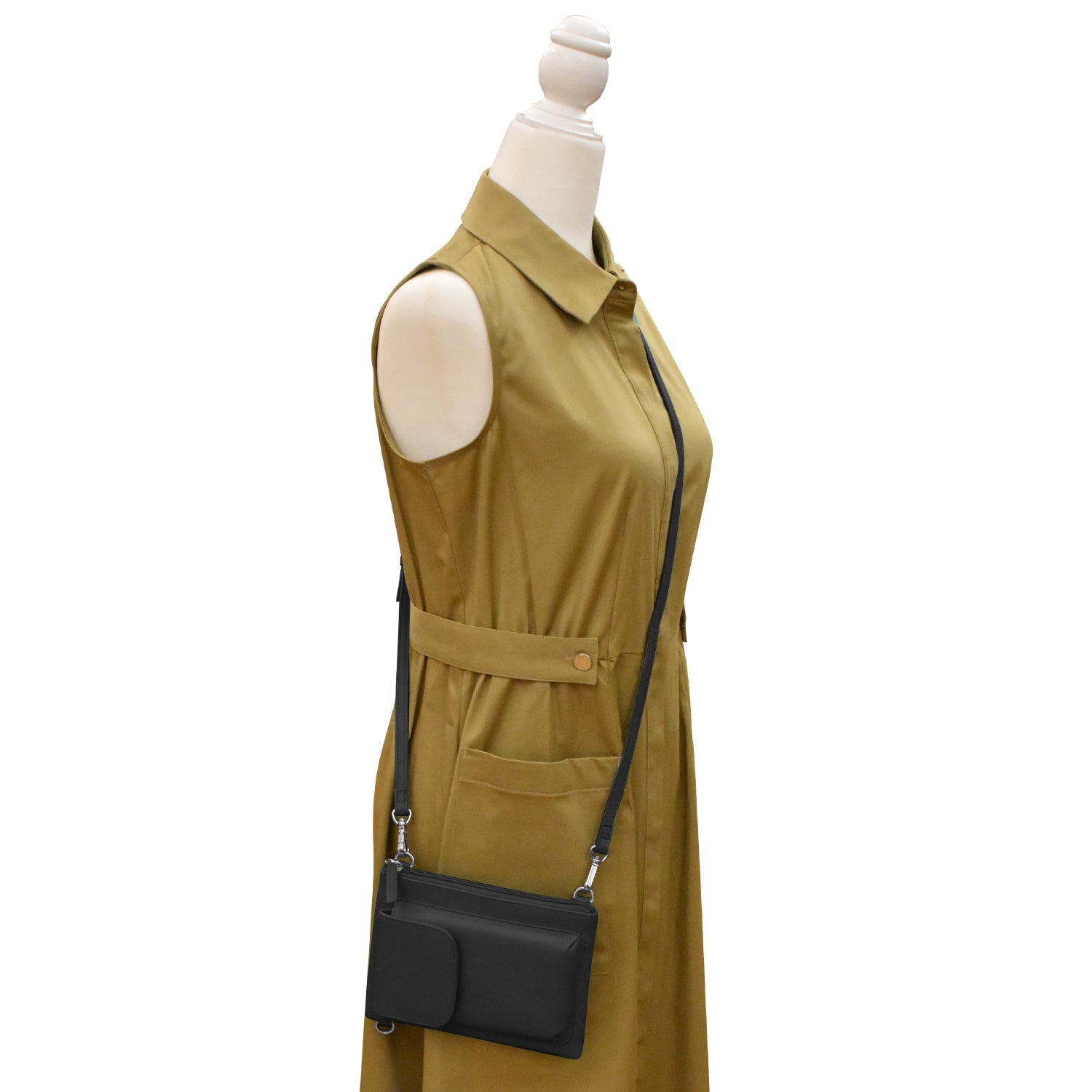 ili New York - TWO-WAY PHONE BAG - 6040 - Black