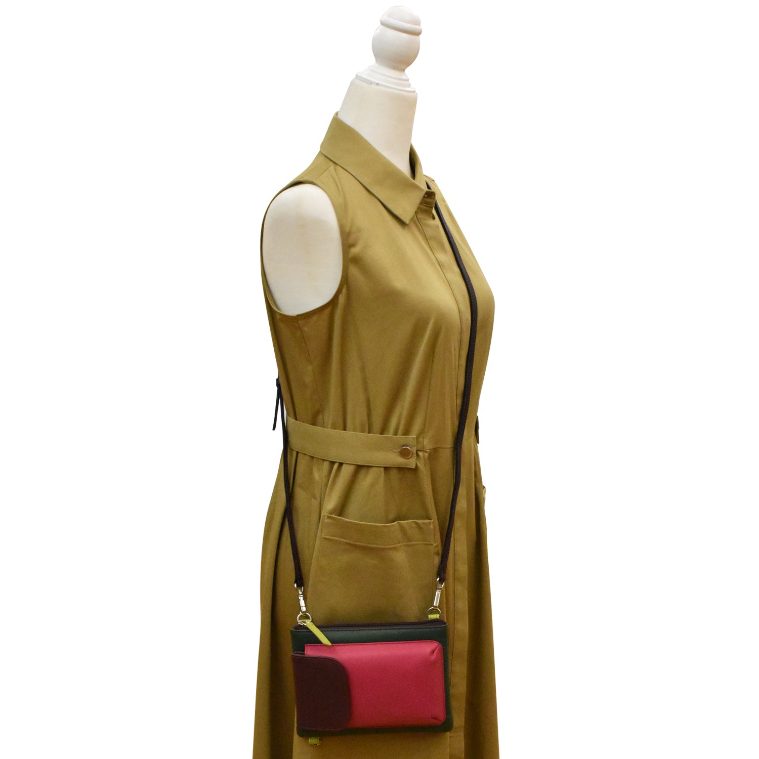 ili New York - TWO-WAY PHONE BAG - 6040 - Forest Multi