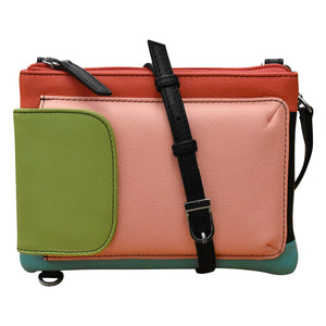 ili New York - TWO-WAY PHONE BAG - 6040 - Peach Multi