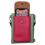 ili New York - TWO-WAY PHONE BAG - 6040 - Sage Multi