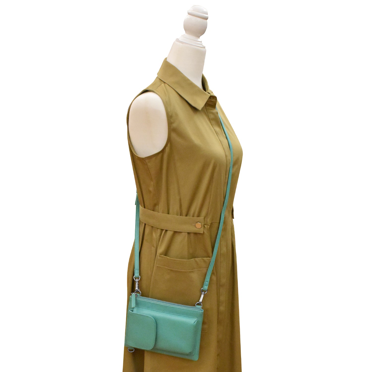 ili New York - TWO-WAY PHONE BAG - 6040 - Turquoise