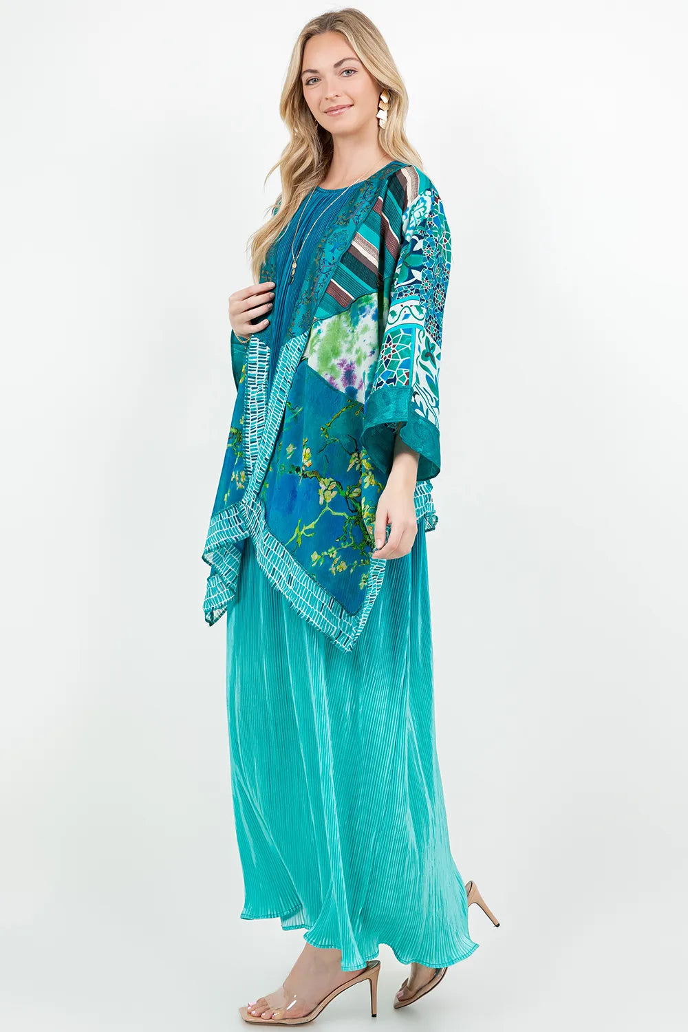 Sterling Style Short Butterfly Jacket - 6042SBJ TEAL