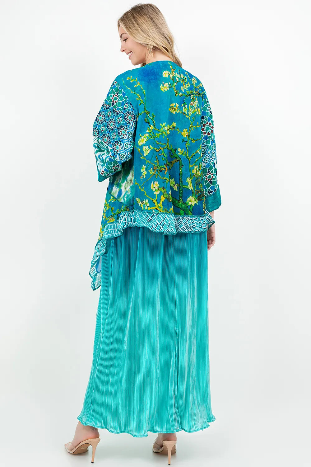Sterling Style Short Butterfly Jacket - 6042SBJ TEAL