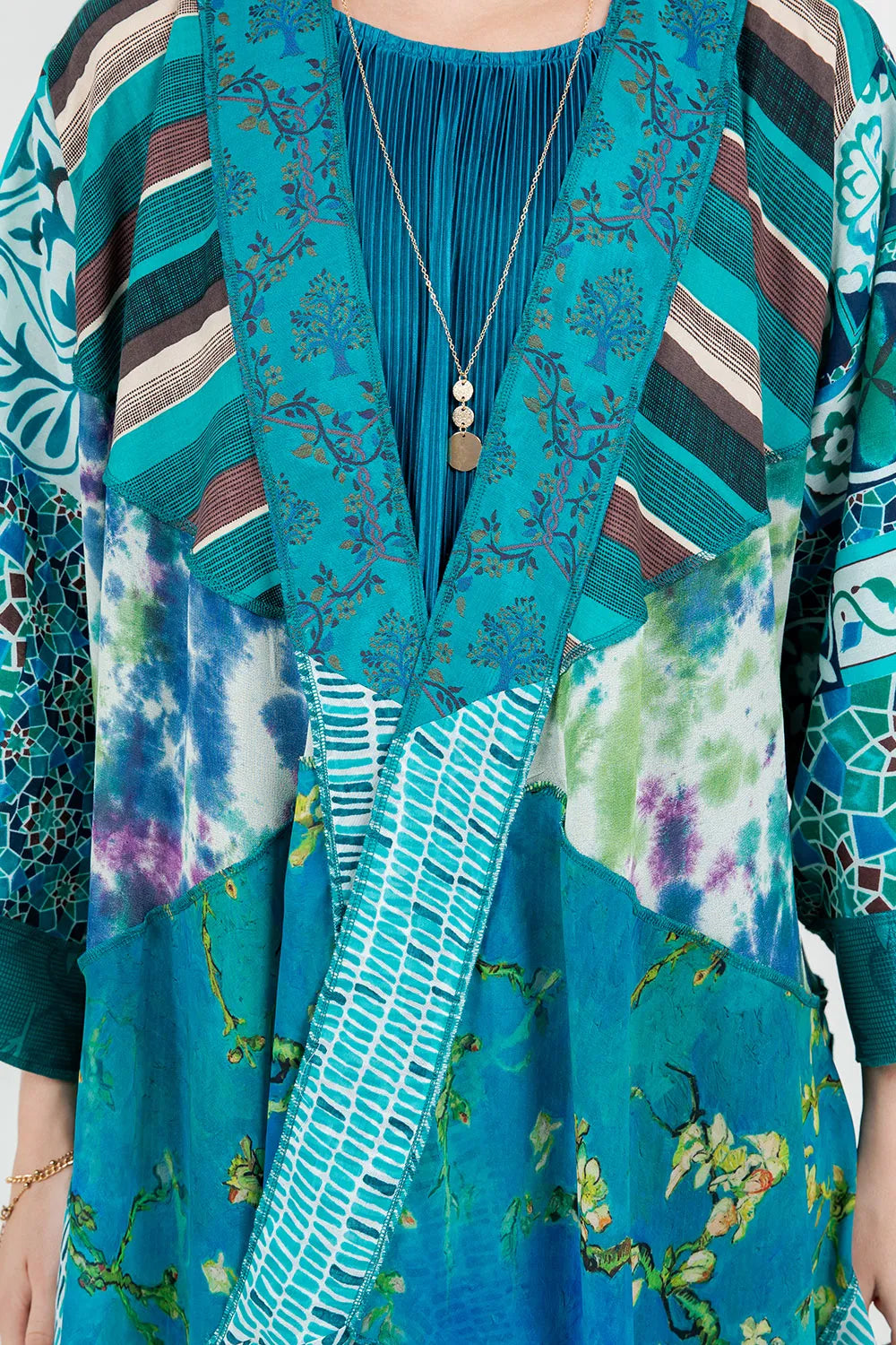 Sterling Style Short Butterfly Jacket - 6042SBJ TEAL