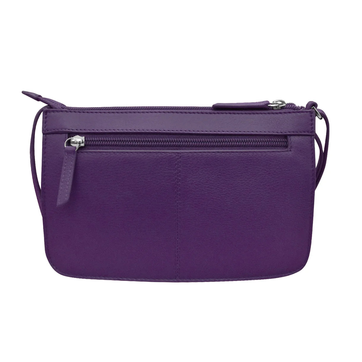 ili New York - ADJUSTABLE CROSSBODY FRONT POCKET PHONE BAG - 6046 - Purple
