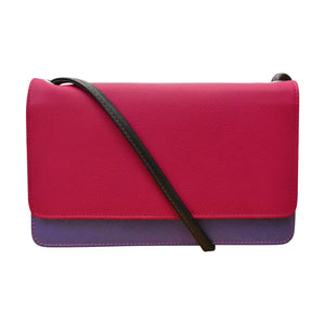 ili New York - FLAP PHONE BAG ORGANIZER - 6062 - Black Brights