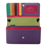 ili New York - FLAP PHONE BAG ORGANIZER - 6062 - Black Brights