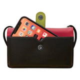 ili New York - FLAP PHONE BAG ORGANIZER - 6062 - Black Brights