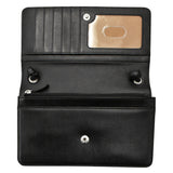 ili New York - FLAP PHONE BAG ORGANIZER - 6062 - Black