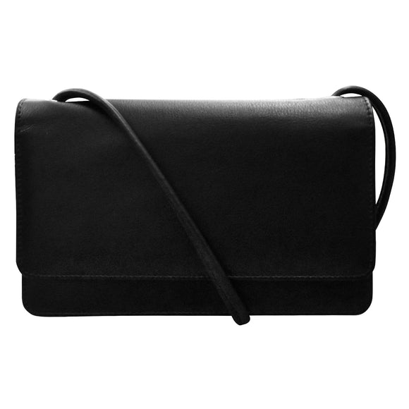 ili New York - FLAP PHONE BAG ORGANIZER - 6062 - Black