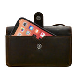 ili New York - FLAP PHONE BAG ORGANIZER - 6062 - Chocolate