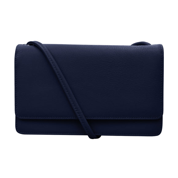 ili New York - FLAP PHONE BAG ORGANIZER - 6062 - Classic Navy