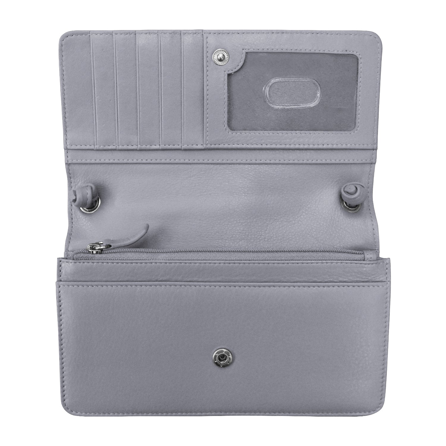 ili New York - FLAP PHONE BAG ORGANIZER - 6062 - Cool Grey