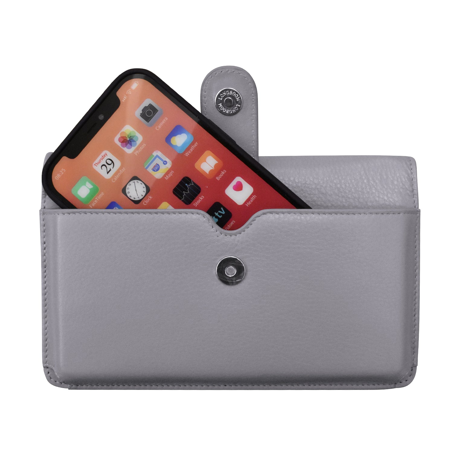 ili New York - FLAP PHONE BAG ORGANIZER - 6062 - Cool Grey