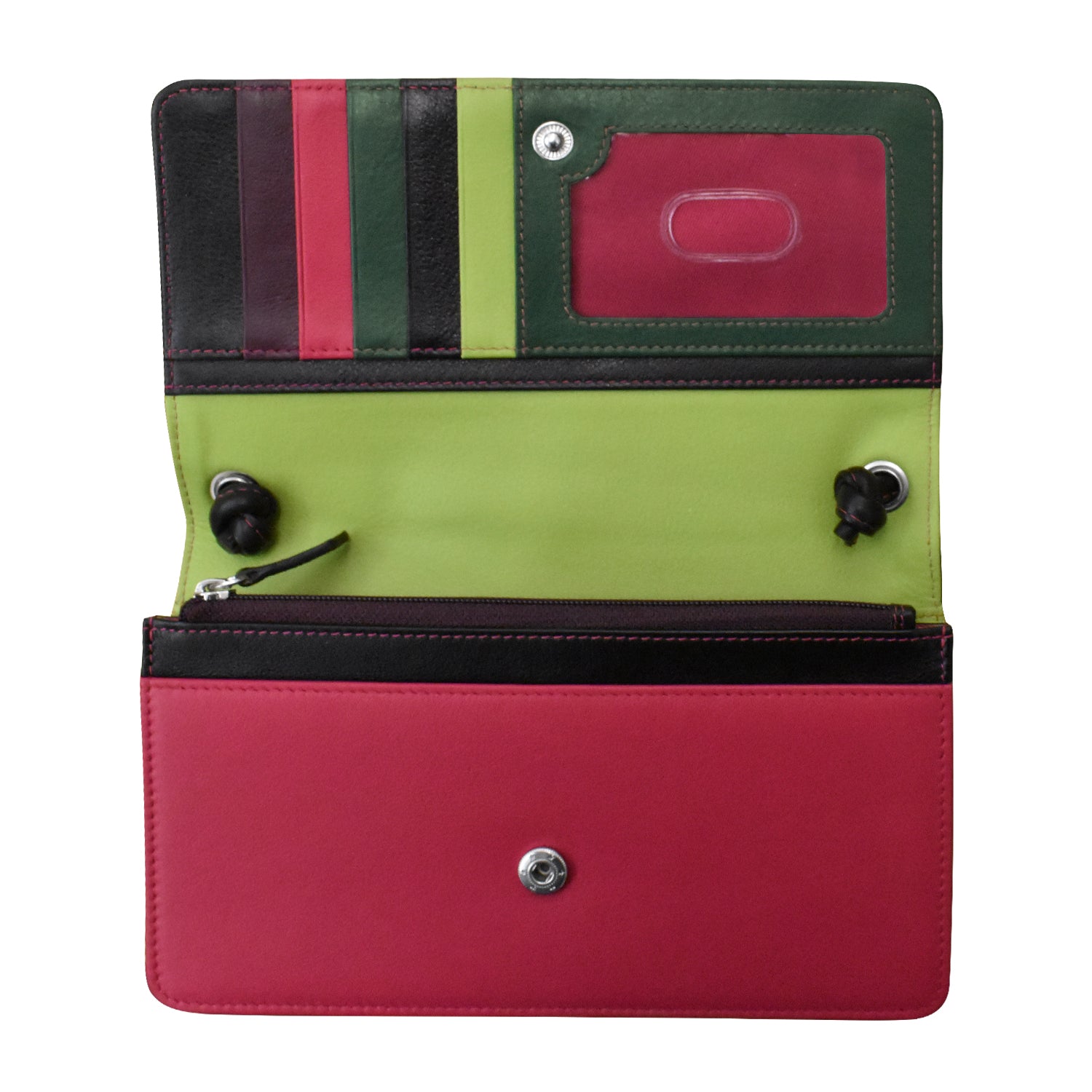ili New York - FLAP PHONE BAG ORGANIZER - 6062 - Forest Multi