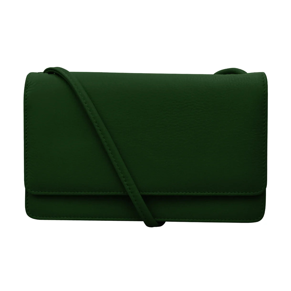 ili New York - FLAP PHONE BAG ORGANIZER - 6062 - Hunter Green