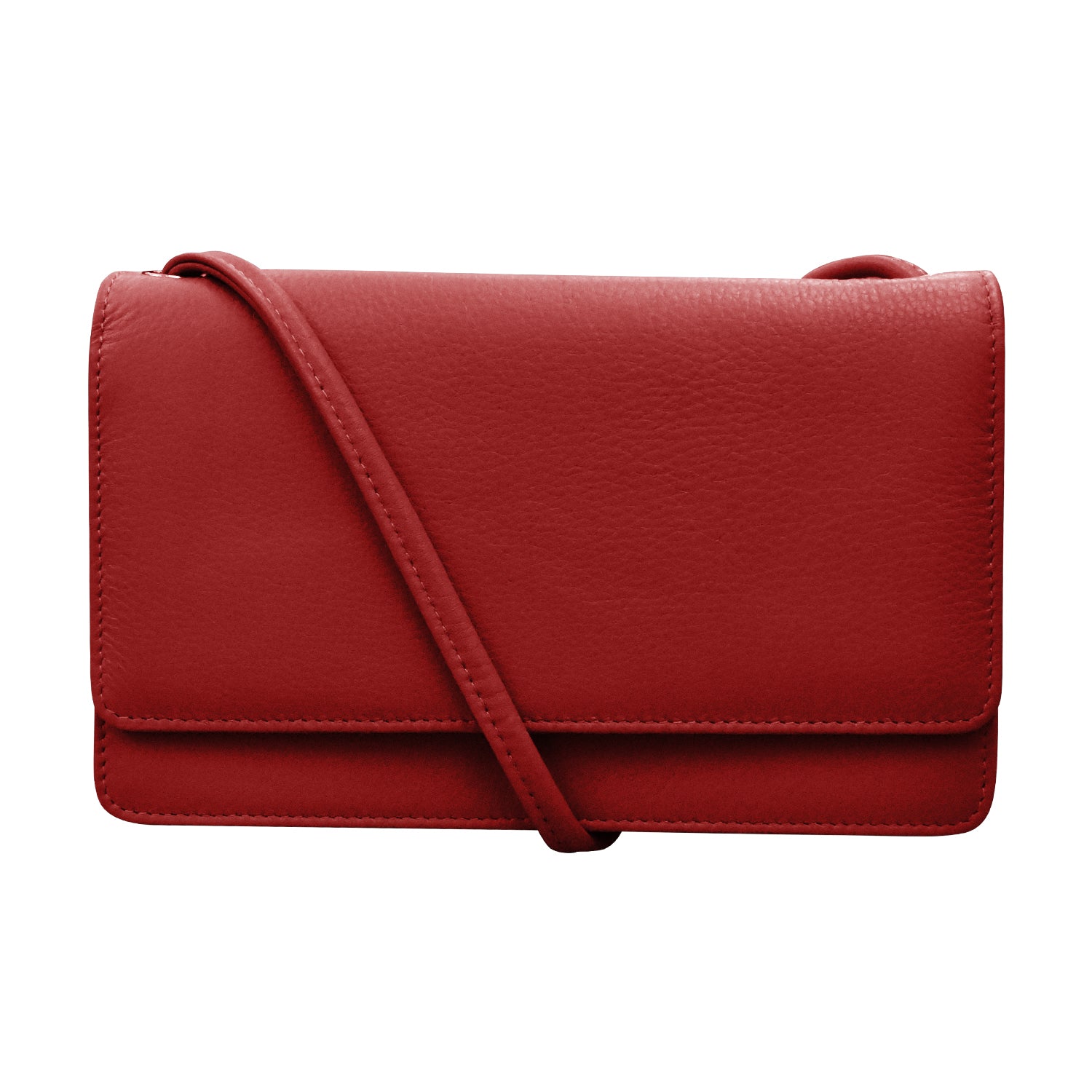 ili New York - FLAP PHONE BAG ORGANIZER - 6062 - Red