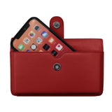 ili New York - FLAP PHONE BAG ORGANIZER - 6062 - Red
