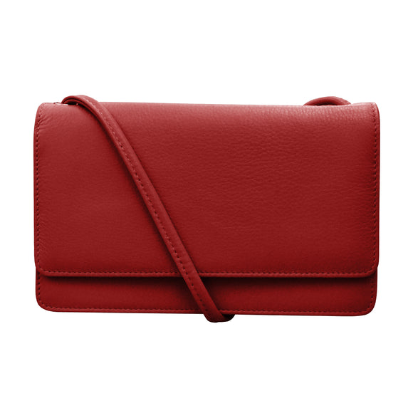 ili New York - FLAP PHONE BAG ORGANIZER - 6062 - Red