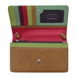 ili New York - FLAP PHONE BAG ORGANIZER - 6062 - Sage Multi