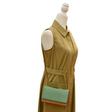 ili New York - FLAP PHONE BAG ORGANIZER - 6062 - Sage Multi