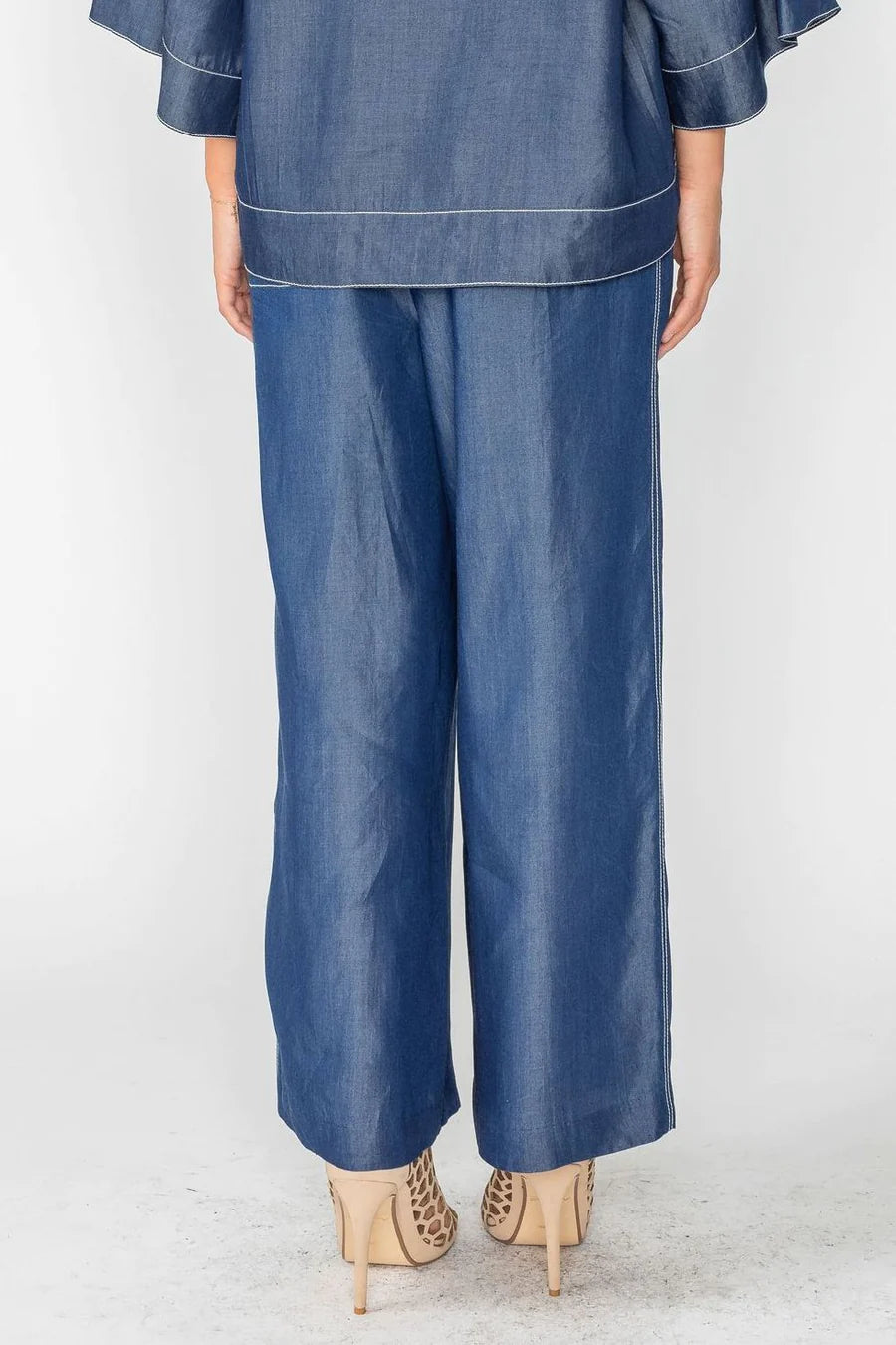 IC COLLECTION Pant- 6069P- DENIM