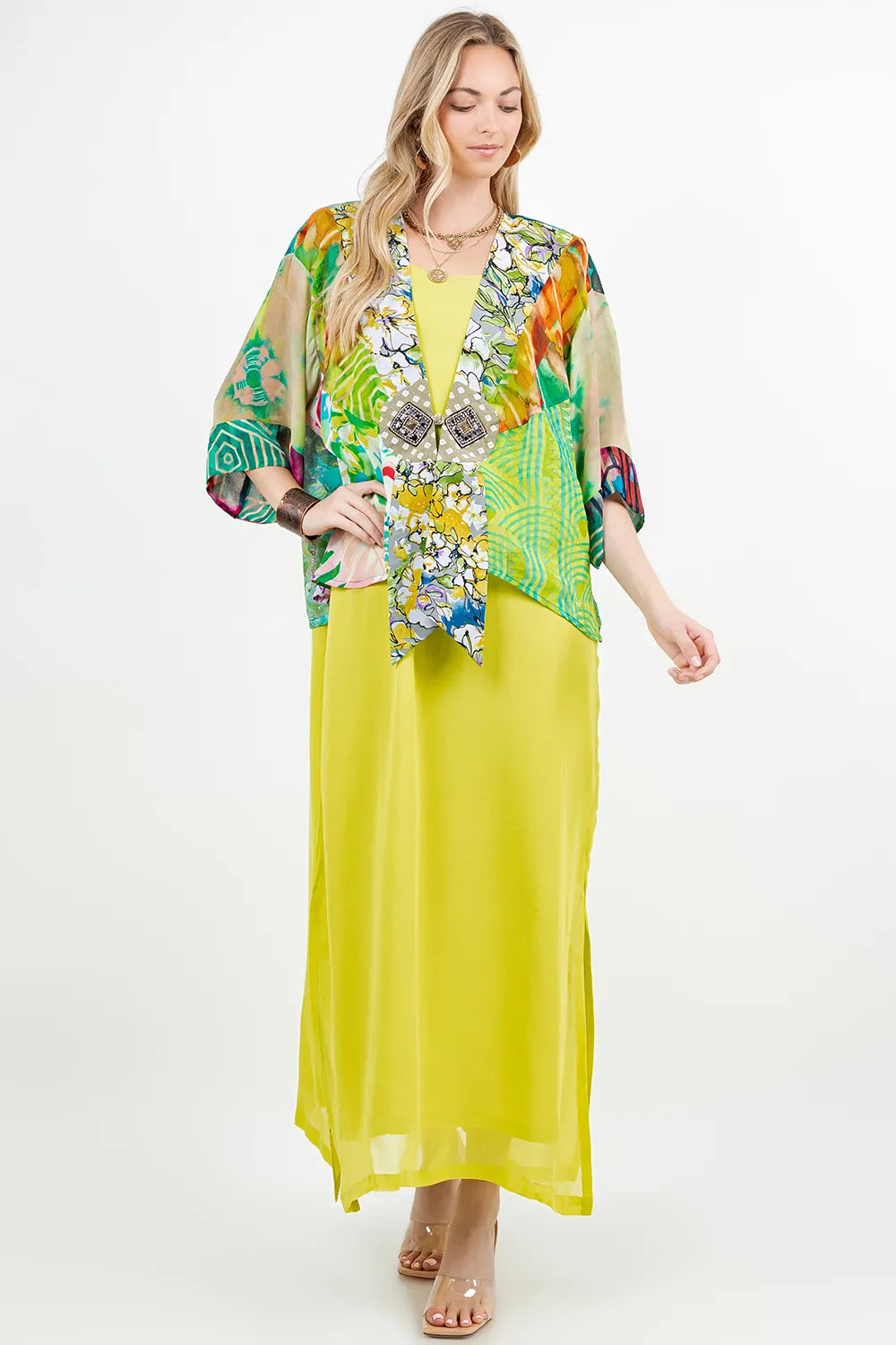 Sterling Style Frog Closure Jacket - 6073J CITRUS