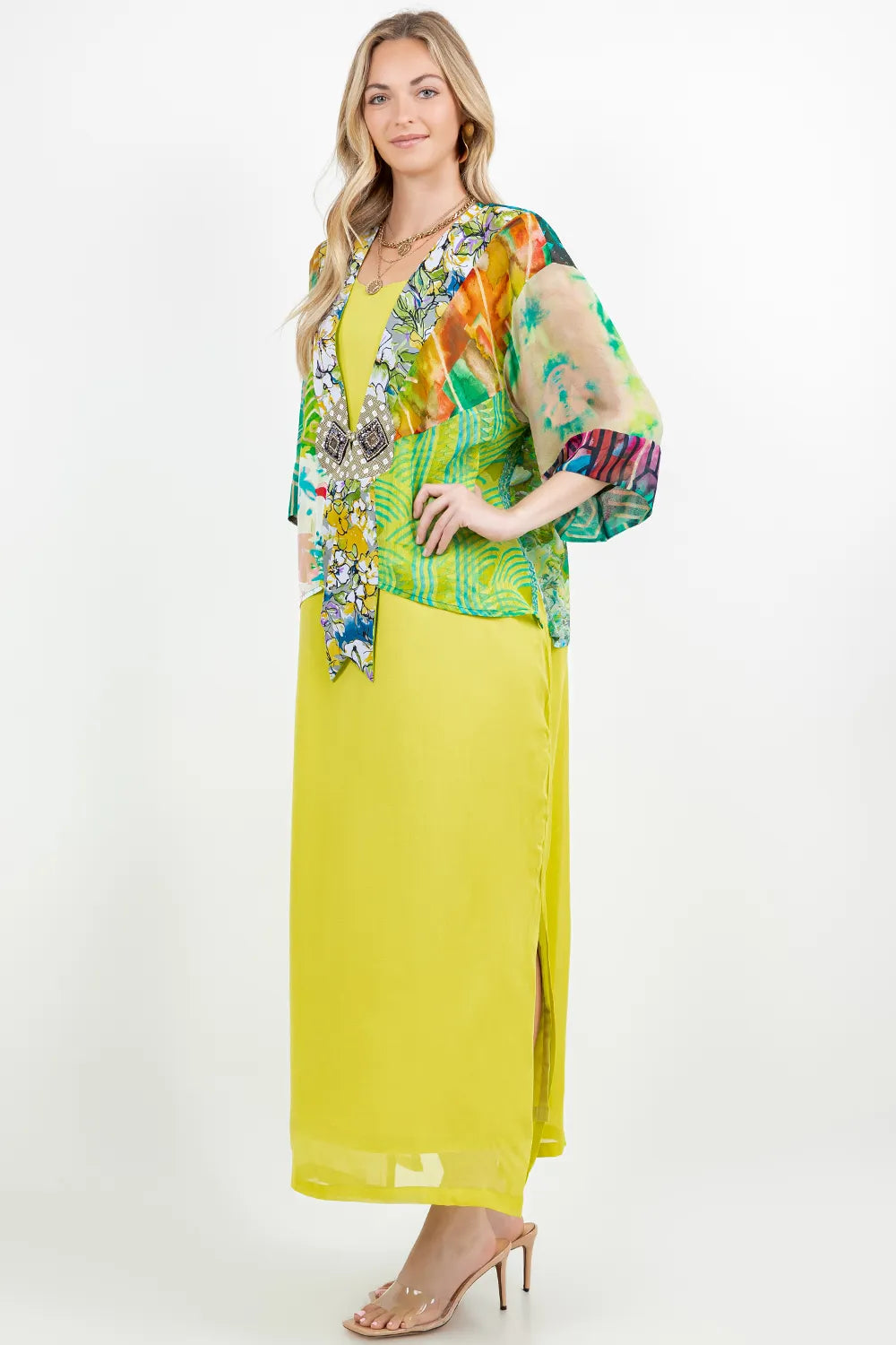 Sterling Style Frog Closure Jacket - 6073J CITRUS