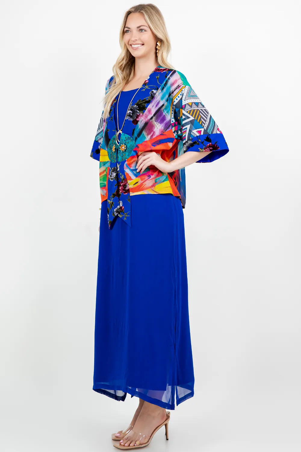 Sterling Style Frog Closure Jacket - 6074J ULTRAMARINE