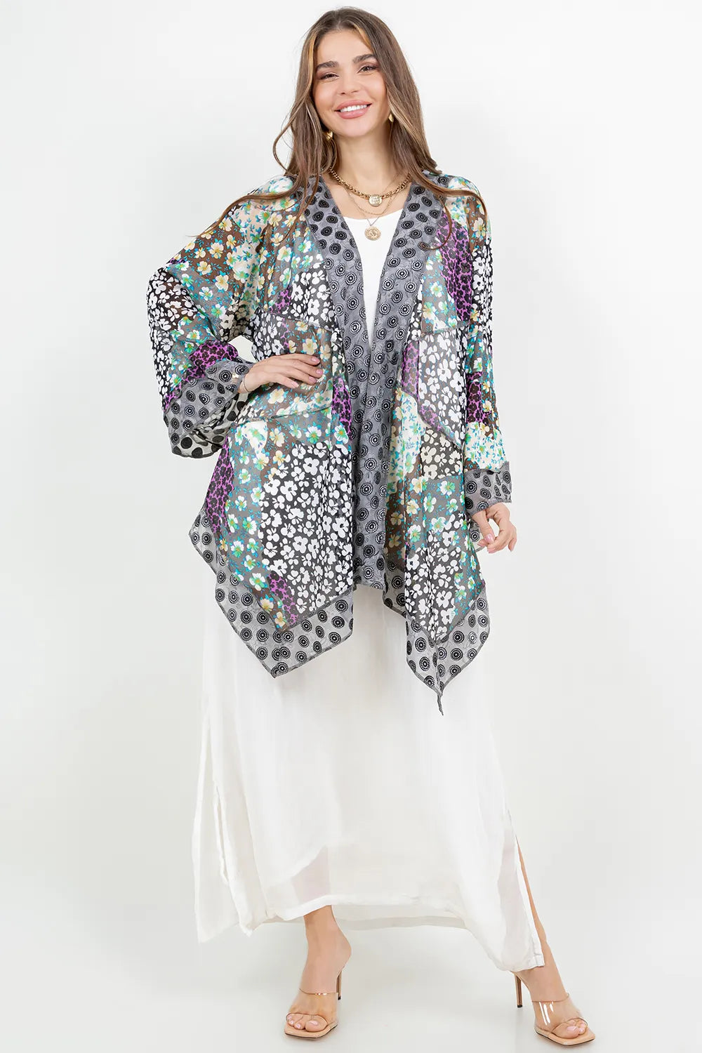 Sterling Style Short Butterfly Jacket - 6093SBJ MULTI
