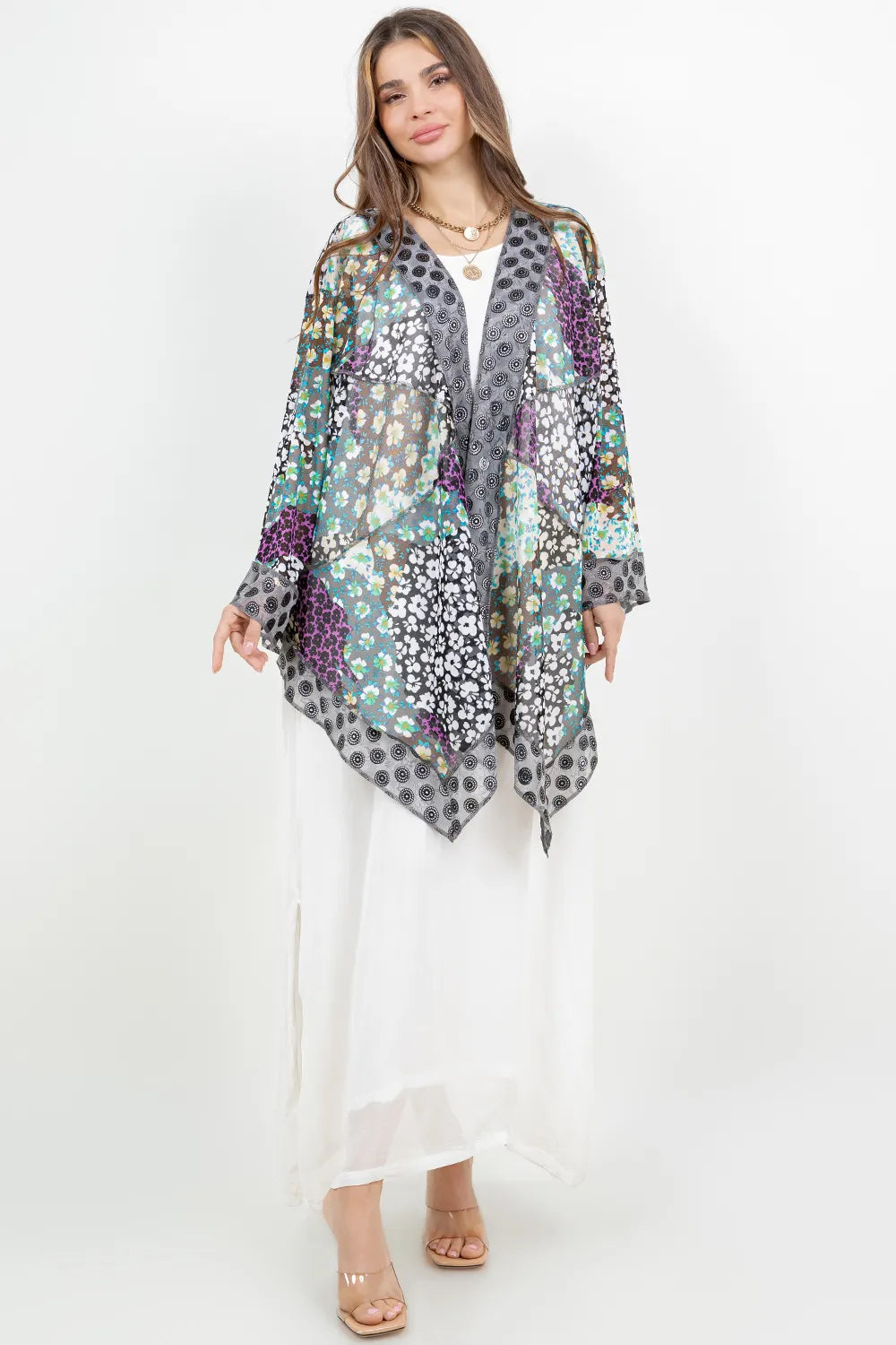 Sterling Style Short Butterfly Jacket - 6093SBJ MULTI