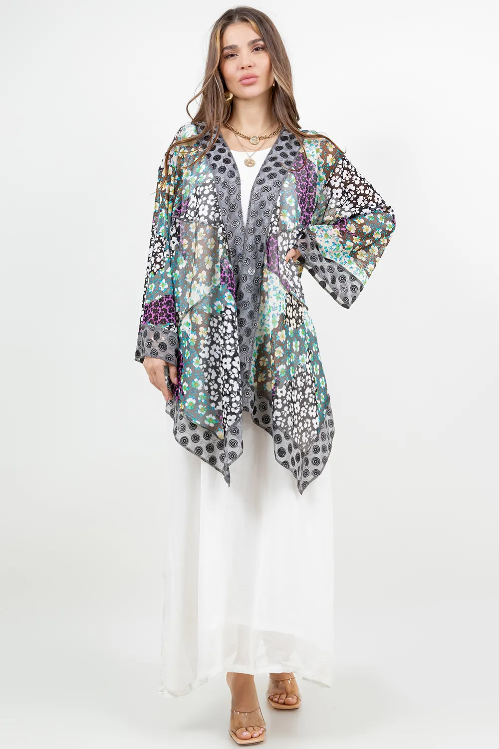 Sterling Style Short Butterfly Jacket - 6093SBJ MULTI