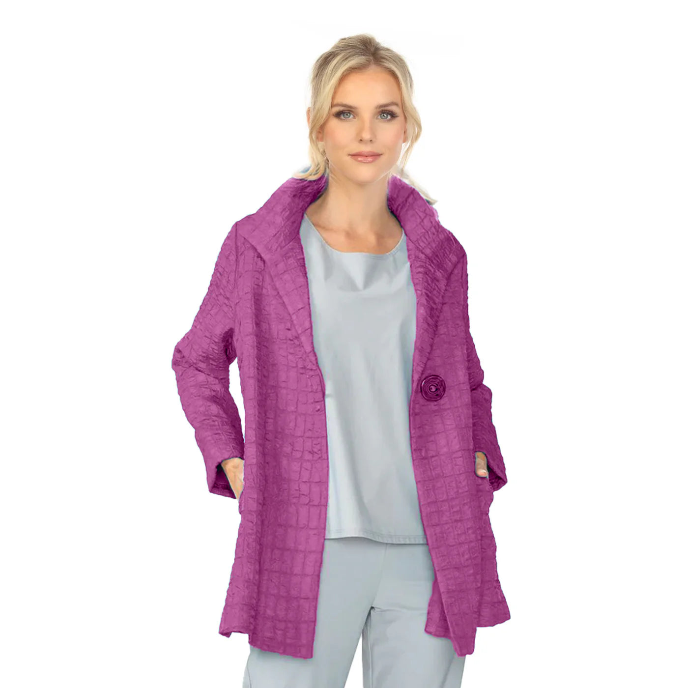 IC COLLECTION Jacket - 6290J - PLUM