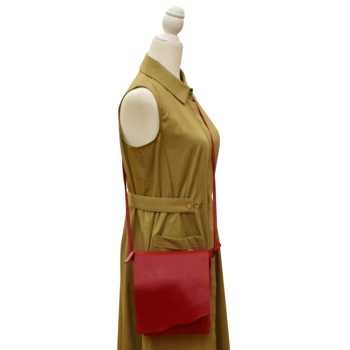 ili New York - ADJUSTABLE MIDI CANADA BAG - 6100 - Red