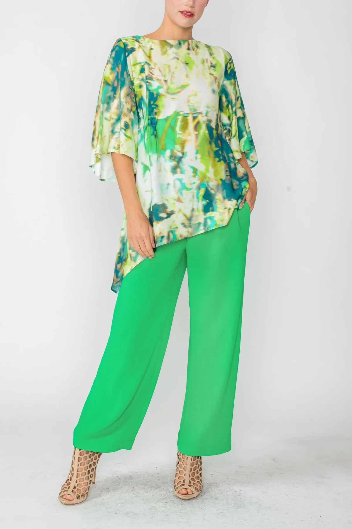 IC COLLECTION Top- 6102T- GREEN