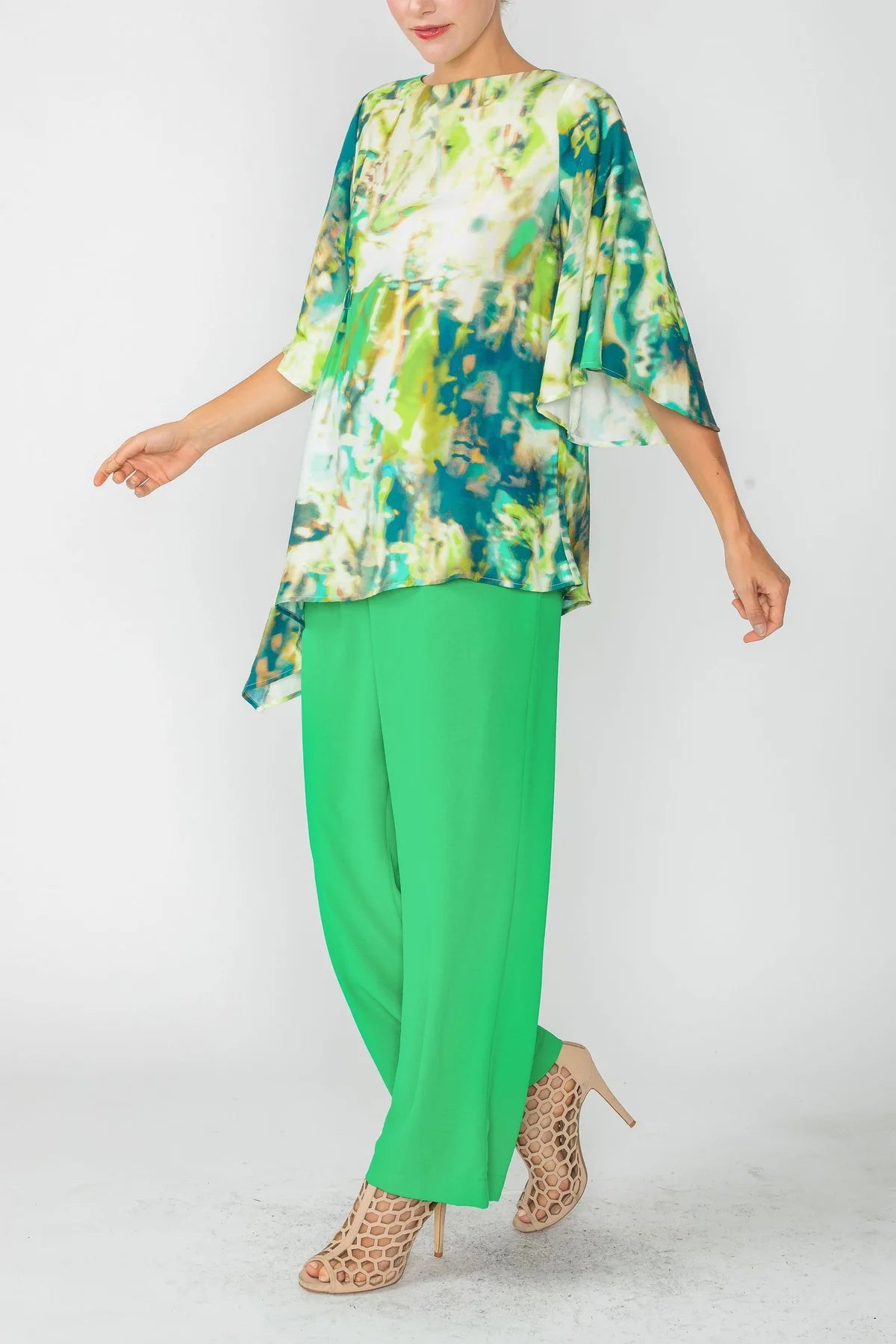 IC COLLECTION Top- 6102T- GREEN