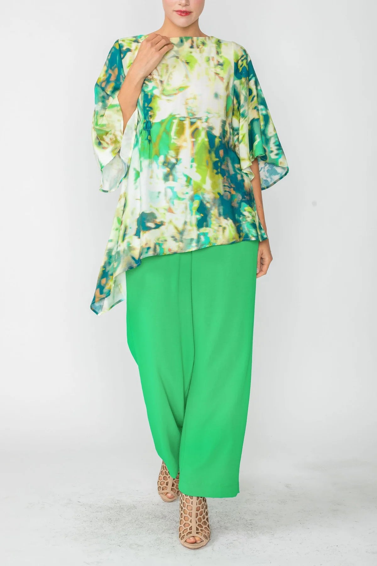 IC COLLECTION Top- 6102T- GREEN