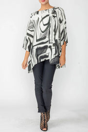 IC COLLECTION Top- 6104T- BLACK