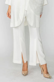 IC COLLECTION Pant- 6109P- WHITE