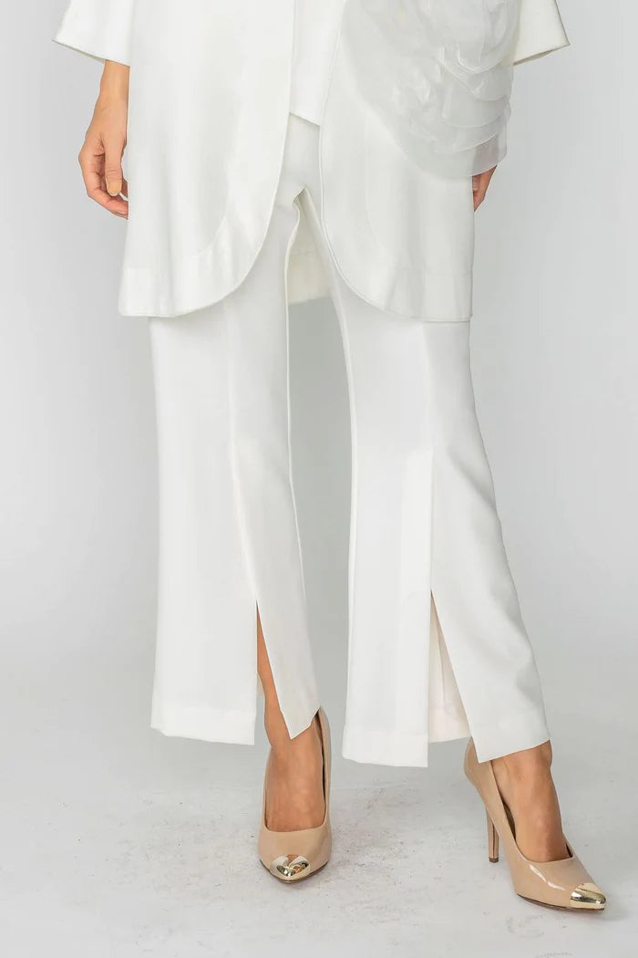 IC COLLECTION Pant- 6109P- WHITE