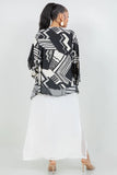 Sterling Style Short Butterfly Jacket - 6109SBJ BLACK/WHITE