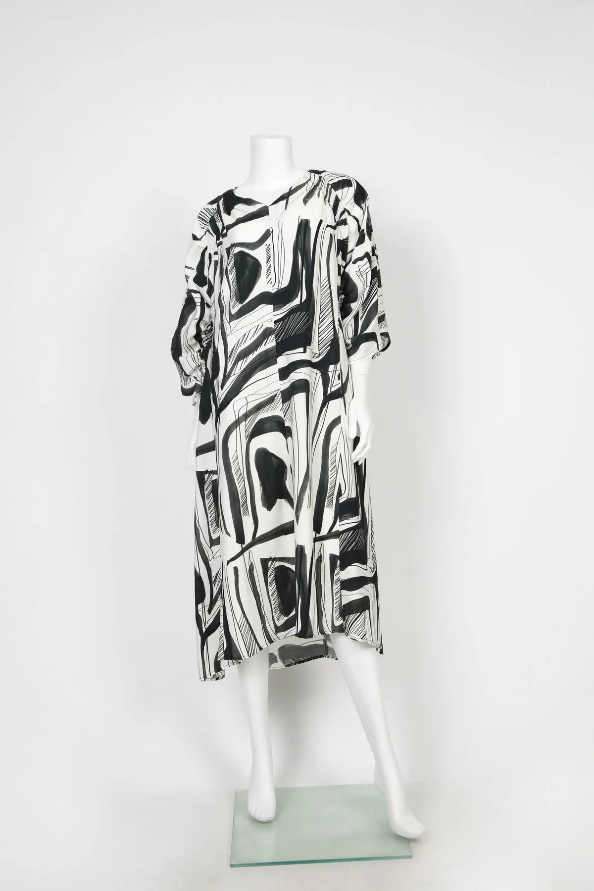 IC COLLECTION Dress- 6117D- BLACK