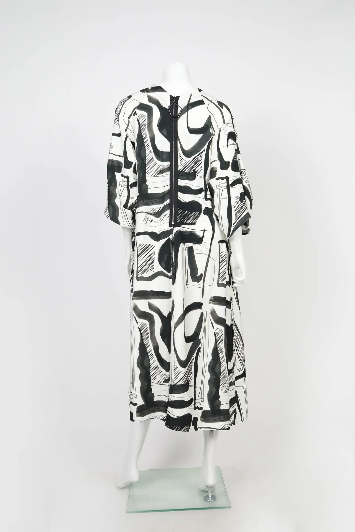 IC COLLECTION Dress- 6117D- BLACK