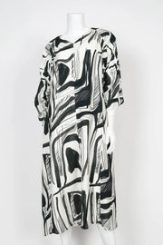 IC COLLECTION Dress- 6117D- BLACK