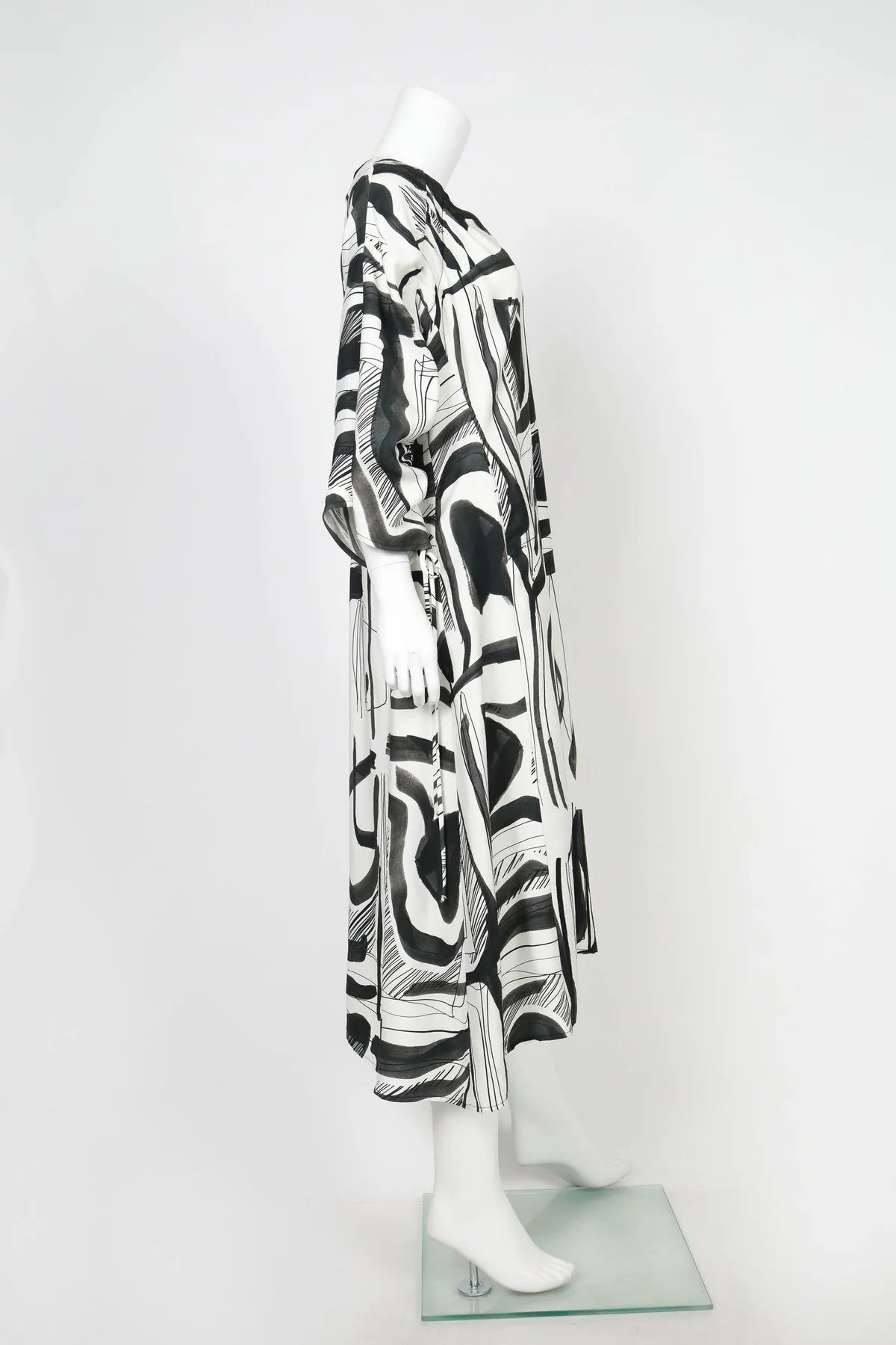 IC COLLECTION Dress- 6117D- BLACK