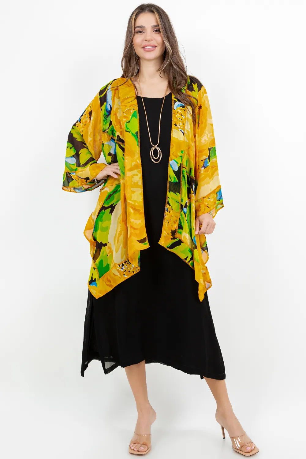 Sterling Style Short Butterfly Jacket - 6118BJ SUNFLOWER