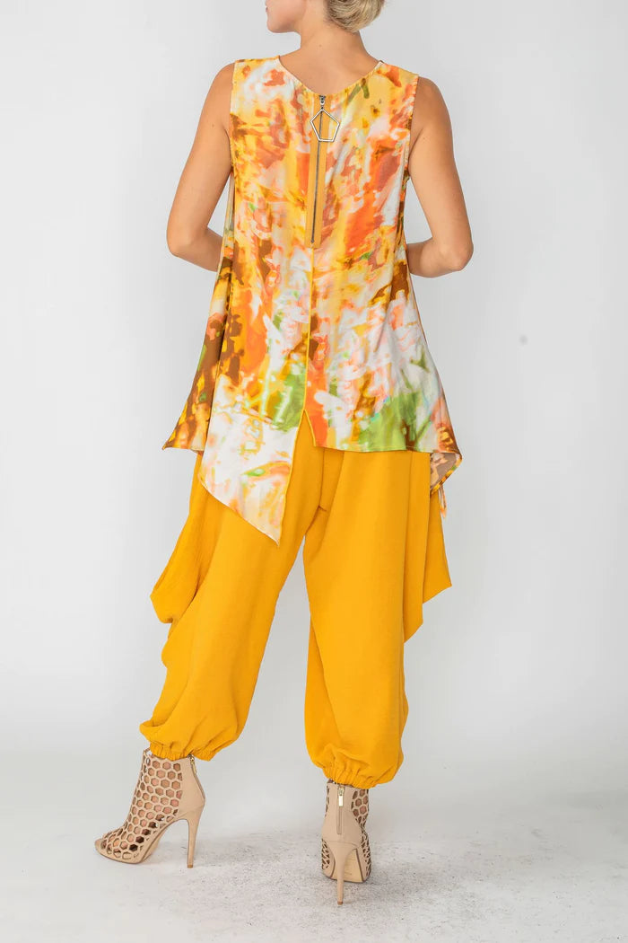 IIC COLLECTION Top- 6118T- ORANGE